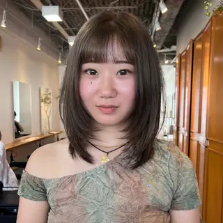セミロング カラー RYOMA/ 似合わせ🎧🤍のヘアスタイル