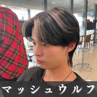 メンズ 🪶フェザーパーマ& 縦落ちパーマ/かずまのヘアスタイル