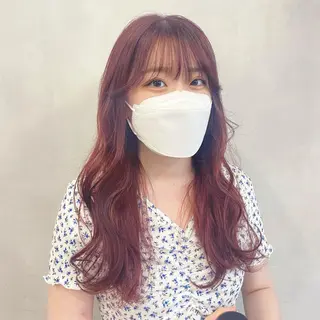 ロング カラー 🩵ブリーチカラー MIORI🩵のヘアスタイル
