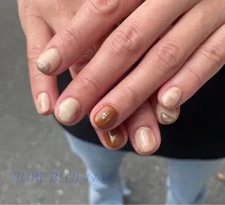 ネイル PURE BLUE NAILのネイルデザイン