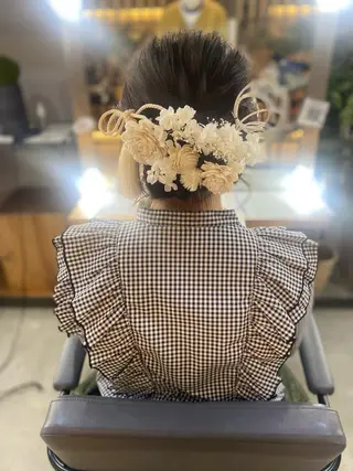 ロング ヘアアレンジ 溜一太/似合わせ/ メンズカットのヘアスタイル
