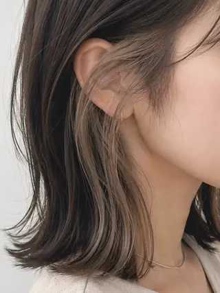 カラー 野口 魅羽のヘアスタイル