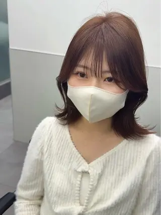 ミディアム 韓国ヘア🇰🇷 スズキのヘアスタイル