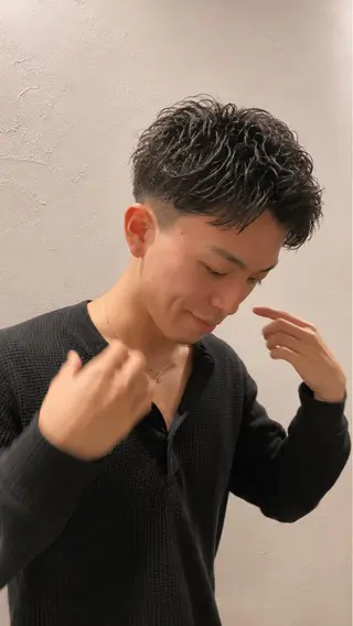ショート メンズ ハマノ ミユのヘアスタイル