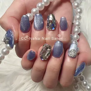 ネイル スカルプ・チップ 長さだし専門💎Yoのネイルデザイン