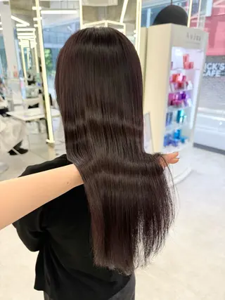 ロング カラー ヘアアレンジ 【Sweep】おじま のぞみのヘアスタイル
