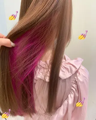 ロング カラー 新宿駅近♡個室 ♡関口三都季🌜のヘアスタイル