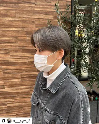 ミディアム カラー メンズ 🩷Eny terrace🩷のヘアスタイル
