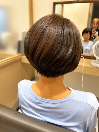 ショート 久木原 ゆりのヘアスタイル