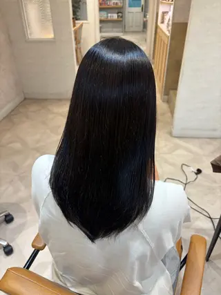 セミロング 小川 ルミナのヘアスタイル