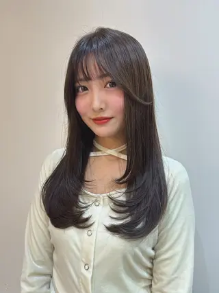 ロング 🦋韓国レイヤー特化 🦋髪質改善🩵来輝のヘアスタイル