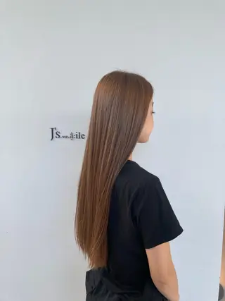 カラー 福井 なつきのヘアスタイル