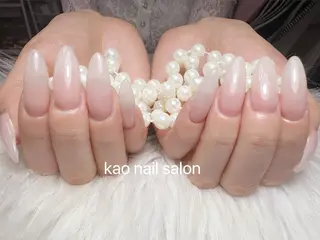 ネイル kao nail マグネット/長さだしのネイルデザイン
