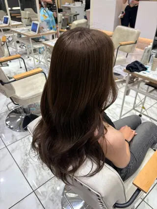ロング yurika🎀 透明感カラー🫧のヘアスタイル