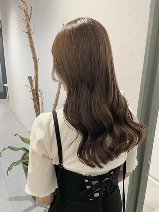ロング カラー 髪質改善will hairdesignのヘアスタイル