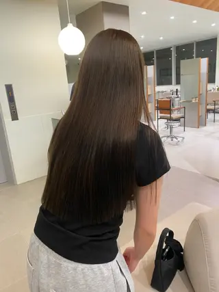 ロング カラー ☪️ブリーチ特化施術 /レイヤー🪽aiのヘアスタイル