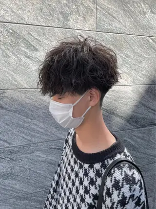 ショート パーマ メンズ 【メンズ特化】 笹目純のヘアスタイル
