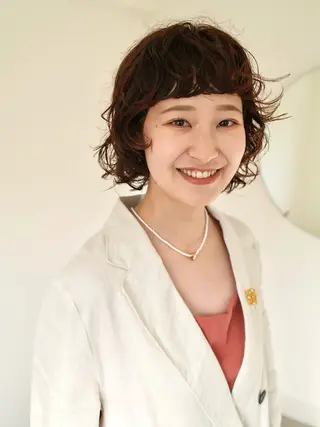 ミディアム パーマ tetohair 森田浩平のヘアスタイル