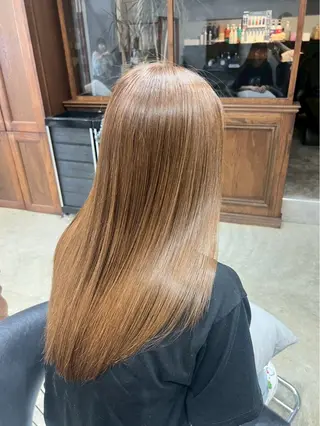 ロング 縮毛矯正/髪質改善 小野竜聖のヘアスタイル