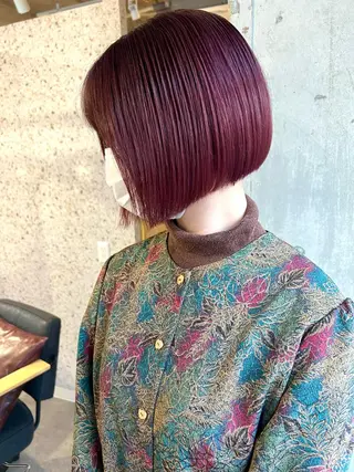 ショート カラー lani ブリーチ /ダブルカラーのヘアスタイル