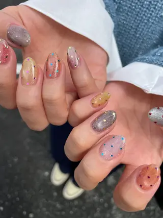 ネイル 荒津 有香のネイルデザイン