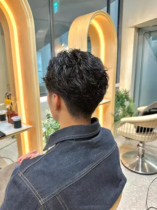 ショート メンズ 撮影モデル募集【くび れショートボブ】馨のヘアスタイル