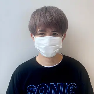 カラー メンズ 🩵ブリーチカラー MIORI🩵のヘアスタイル