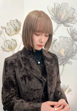 ショート カラー 🌎カット＆Wカラー 🌎KANAMIのヘアスタイル