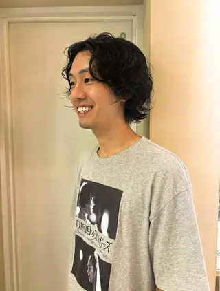 ショート パーマ メンズ 💟Opus // Mizuki🐕のヘアスタイル