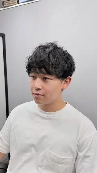 ショート メンズ 💈メンズパーマ💈 ナカザワ リョウのヘアスタイル