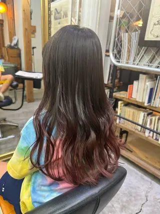 ロング 廣野 愛香のヘアスタイル