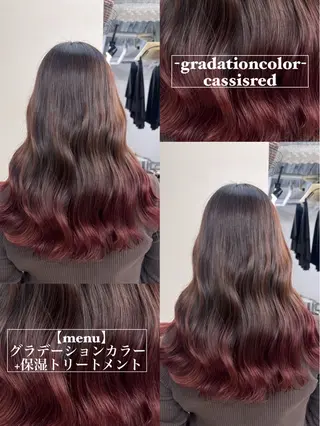 ロング カラー kayo吉祥寺カラー モデル募集中✨のヘアスタイル