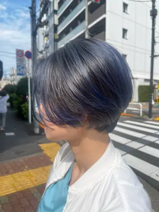 ショート カラー 🌼透明感カラー /ブリーチ🌼マヤのヘアスタイル