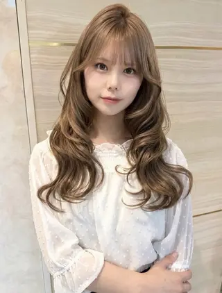ロング カラー 🎀りな🎀透明感 カラー特化大宮のヘアスタイル