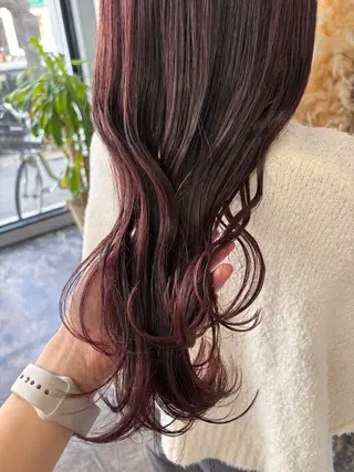 ロング カラー sol Amiのヘアスタイル