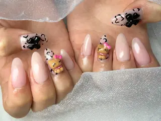 ネイル Queennail 北堀江Yumiのネイルデザイン