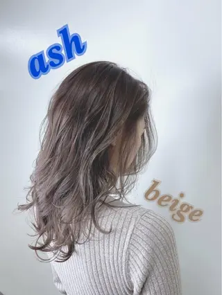 ミディアム カラー AI 高田馬場店のヘアスタイル