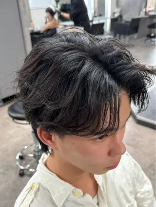 メンズ 【縮毛矯正】 璃音のヘアスタイル