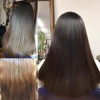 ロング 江袋 敏昭のヘアスタイル