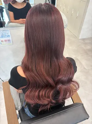カラー ピンクカラーアレンジ 🩷AYANA🩷のヘアスタイル