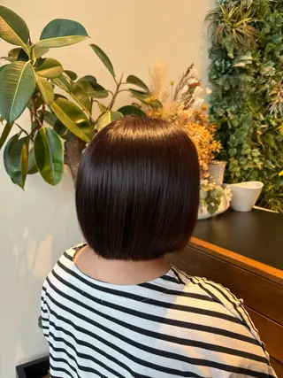 ショート カラー メンズ 高橋 乙葉のヘアスタイル