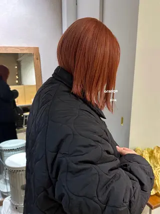 ショート カラー 暖色カラー/レイヤー 🌙 オノユリカのヘアスタイル