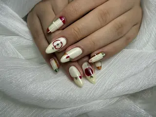 セミロング shandy nailのネイルデザイン