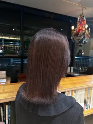セミロング ｡.:*☆ayame / カットモデル募集のヘアスタイル