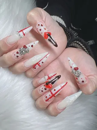 ネイル Lee Nails チップ長さだし専門店のネイルデザイン