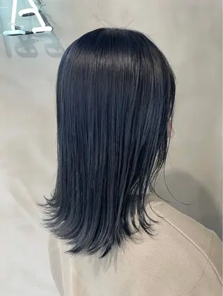 ミディアム 🌺柔らか透明感 カラー🌊MAMIのヘアスタイル
