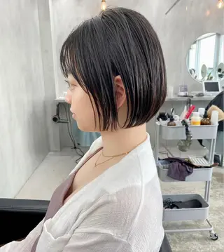 ショート 👑ボブはお任せ ミヤノ👑のヘアスタイル