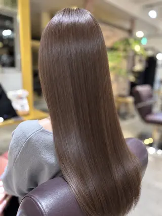 ロング カラー 縮毛矯正／レイヤー／ 🧡mizukiのヘアスタイル