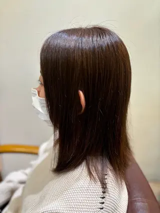 セミロング パーマ 北川 拓也のヘアスタイル