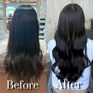 カラー 髪質改善/艶髪🦖 🤍SARA🤍のヘアスタイル